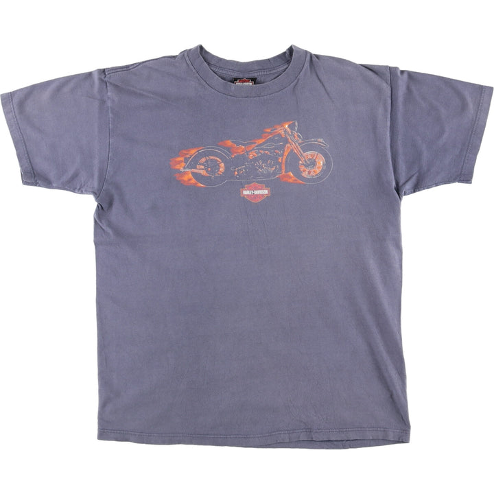 Harley-Davidson Motorcycle Bike T-shirt Men's L /eaa456847