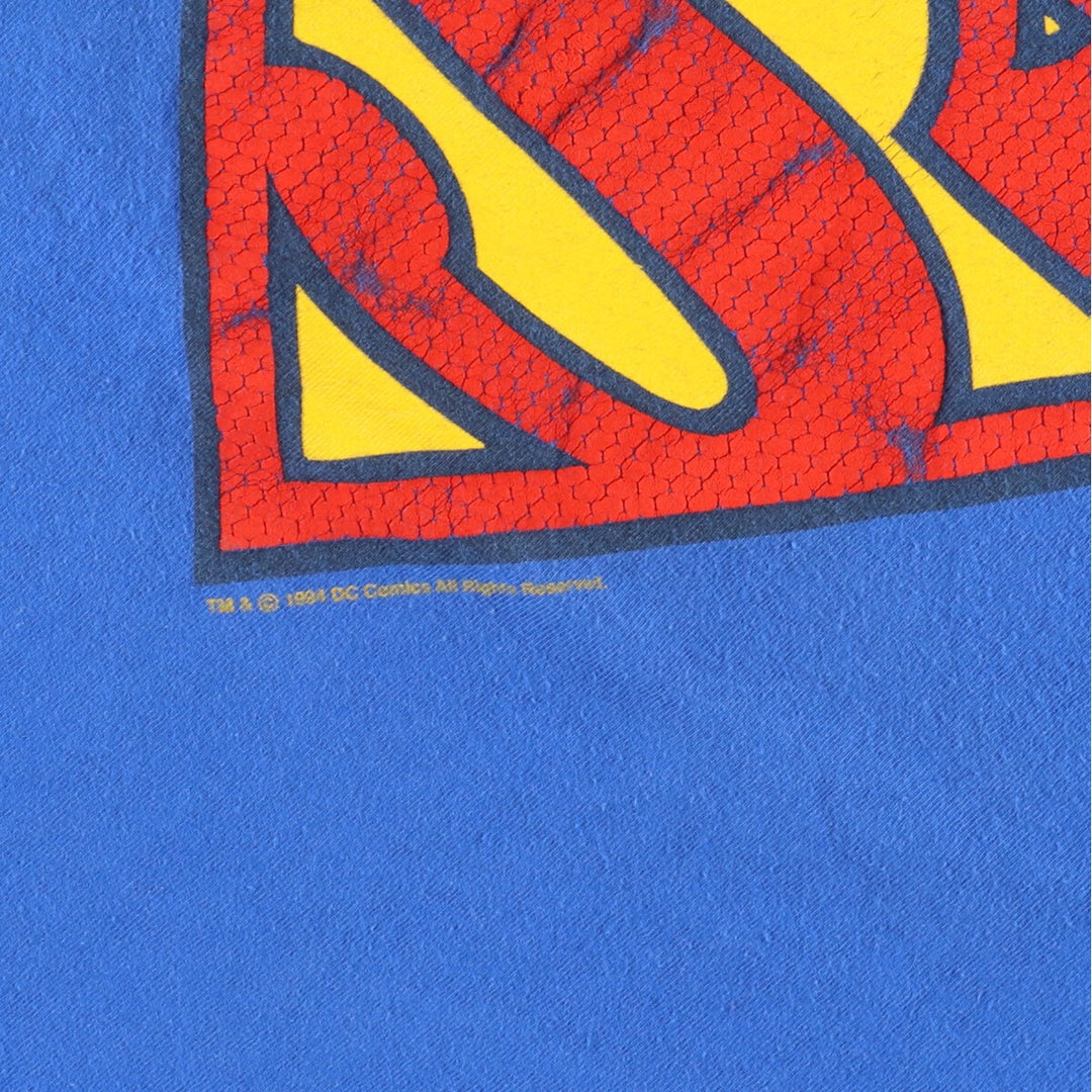 90'S SUPERMAN Movie T-shirt Men's L Vintage /eaa456876