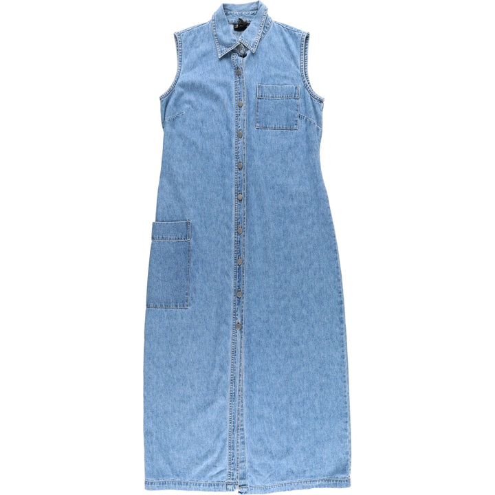 NY JEANS Maxi-length sleeveless denim dress, size M for women / eaa456953