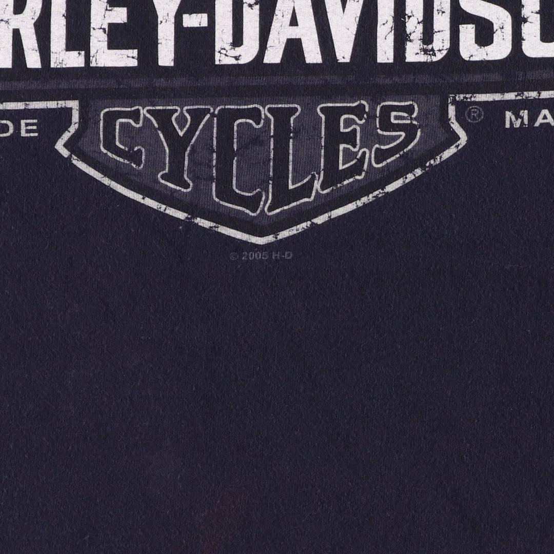 00'S Harley-Davidson Motorcycle Bike T-shirt Men's L /eaa456966