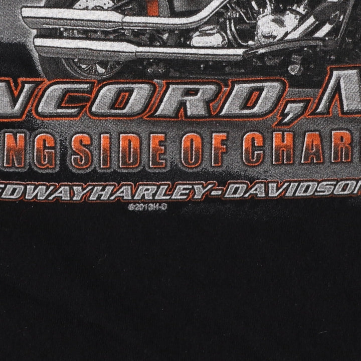 Harley-Davidson Skull Pattern Motorcycle Bike T-shirt Men's XL /eaa456967