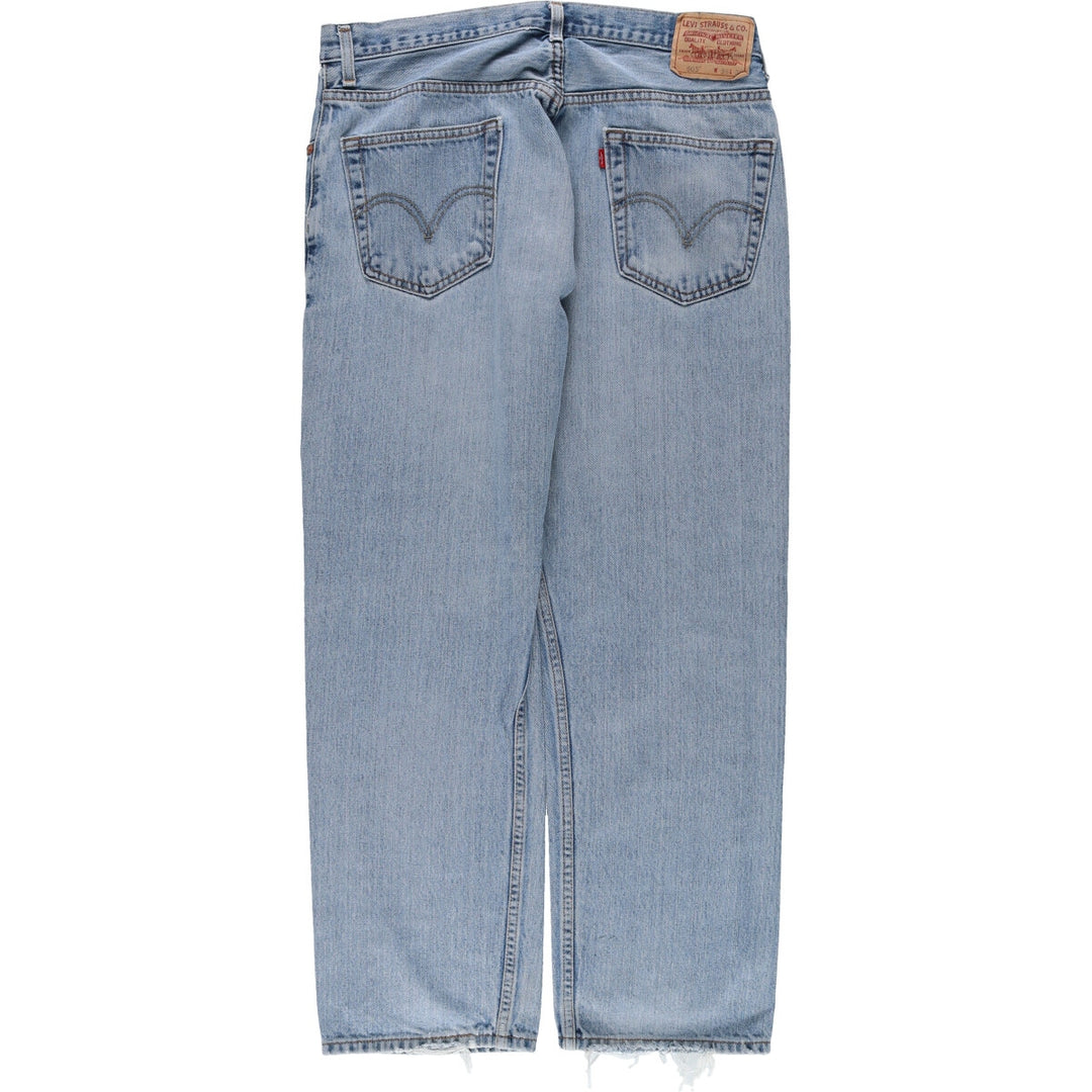 00'S Levi's 505 REGULAR FIT tapered denim pants for men w35 / eaa457028