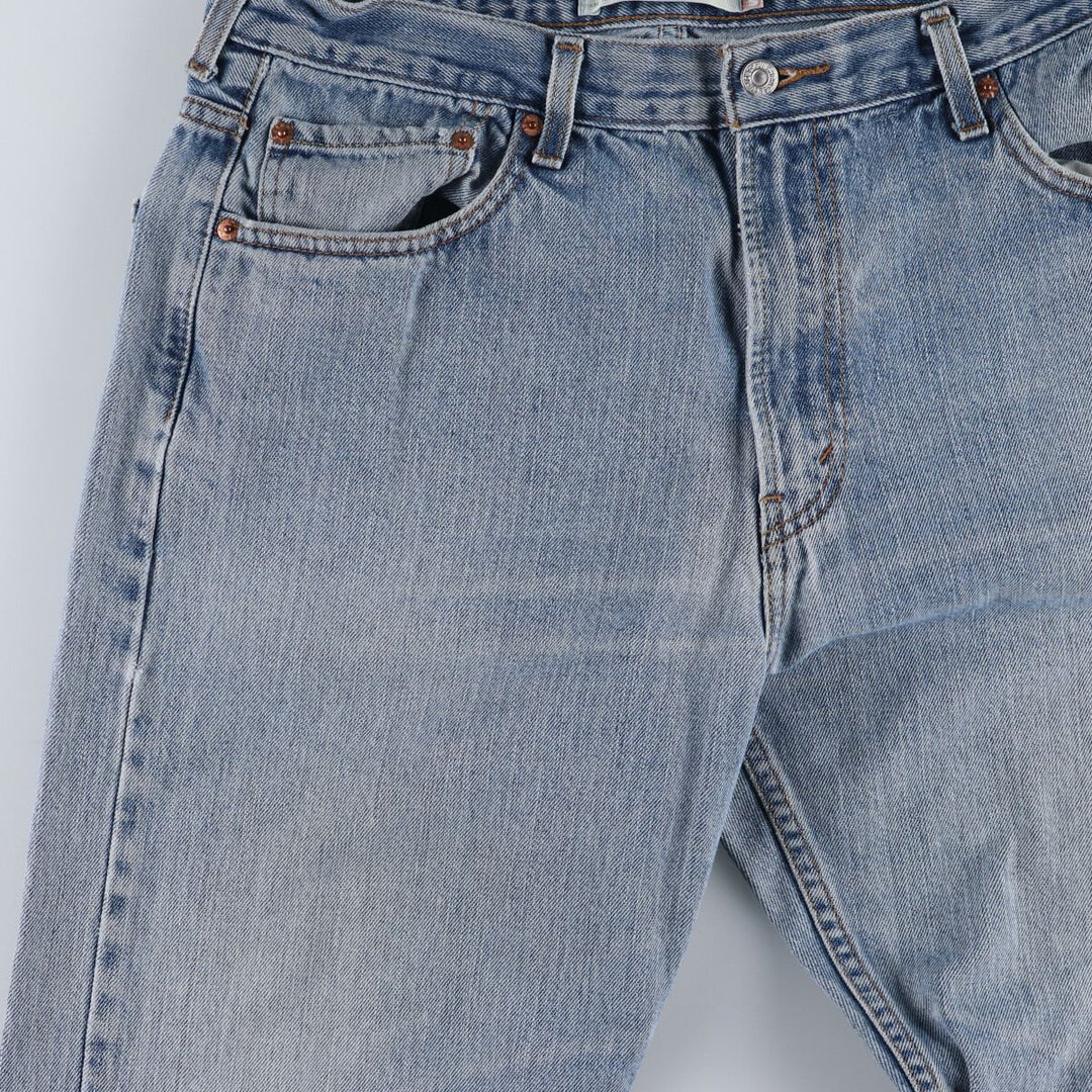 00'S Levi's 505 REGULAR FIT tapered denim pants for men w35 / eaa457028