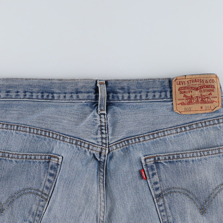 00'S Levi's 505 REGULAR FIT tapered denim pants for men w35 / eaa457028