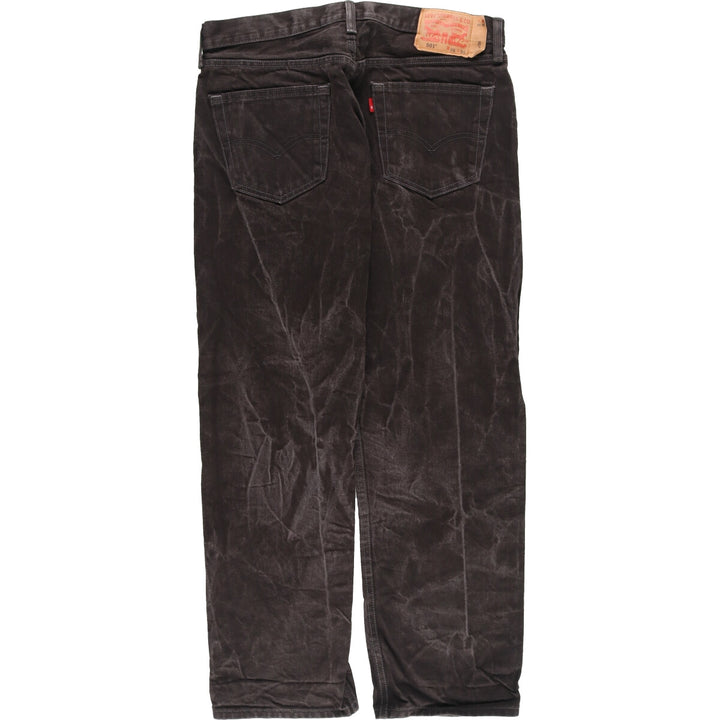 Levi's 501 Black Denim Straight Denim Pants Men's W34 / eaa457041