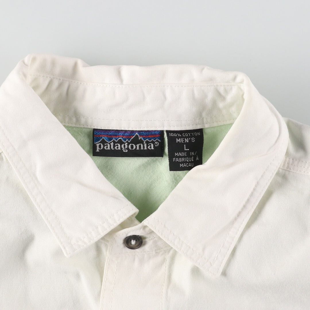 Patagonia Long Sleeve Cotton Shirt Men's L /eaa457122