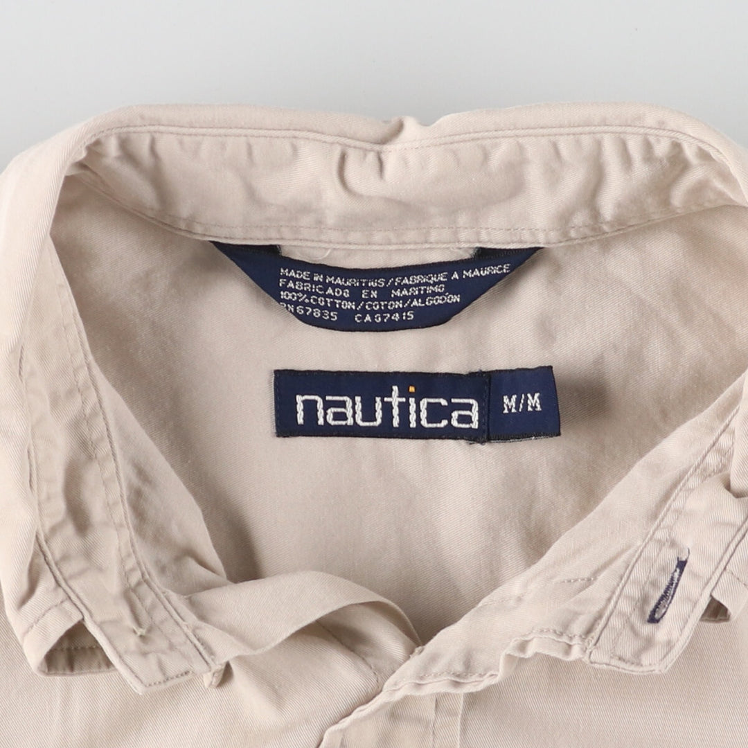 90'S NAUTICA Long Sleeve Button Down Shirt Men's M Vintage /eaa457130