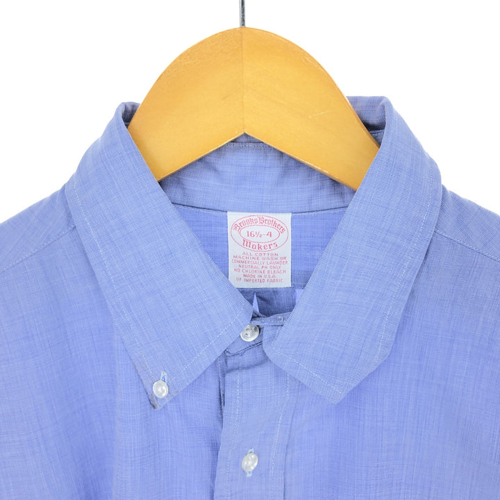 90'S Brooks Brothers MAKERS Long Sleeve Button Down Shirt Made in USA Men's L Vintage /eaa457136