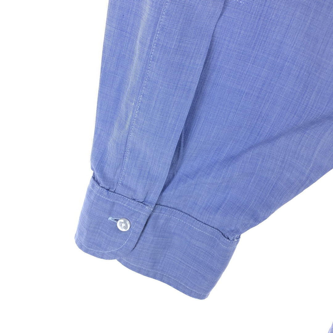 90'S Brooks Brothers MAKERS Long Sleeve Button Down Shirt Made in USA Men's L Vintage /eaa457136