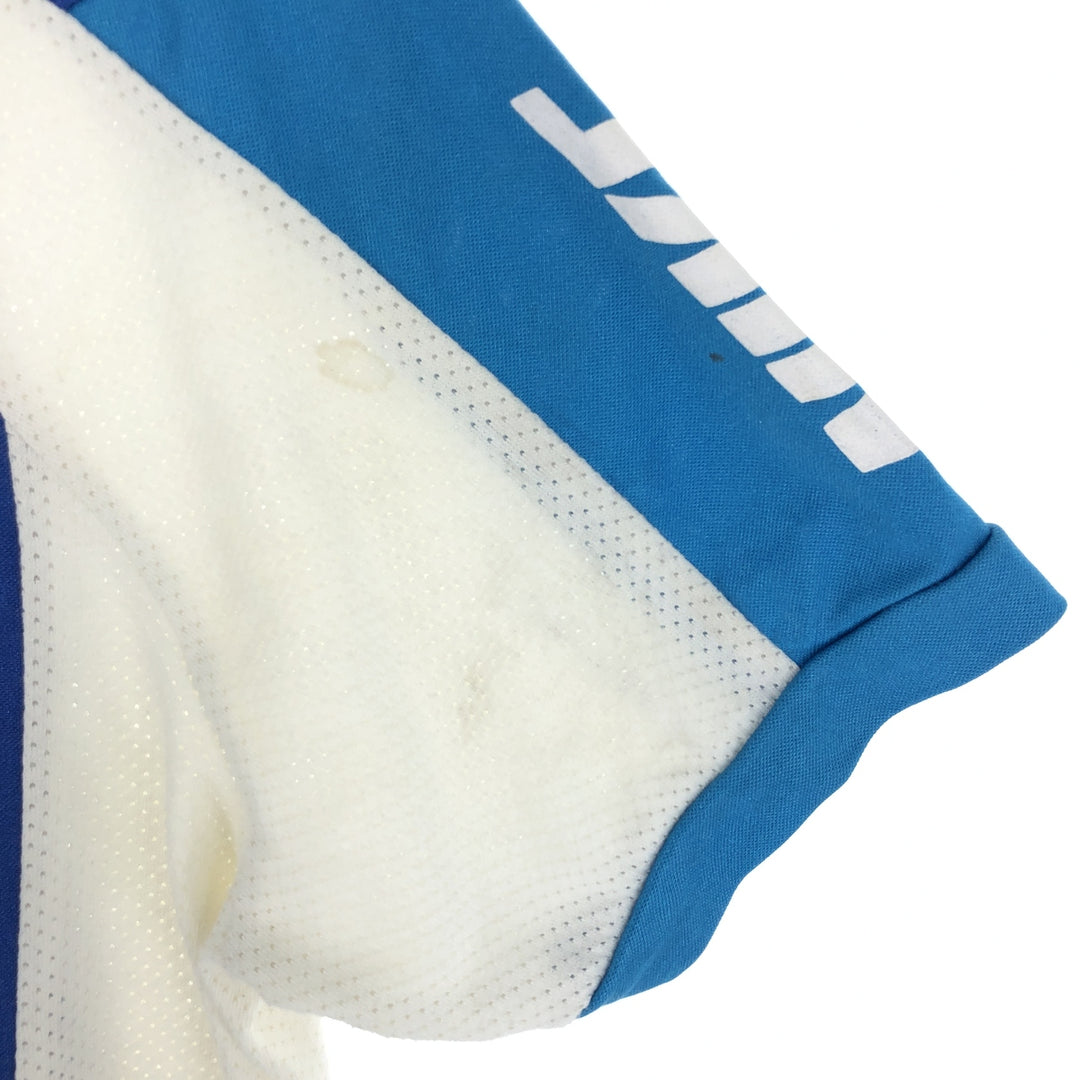 90'S Nike Silver Tag Half Zip Short Sleeve Cycling Shirt Women's Medium Vintage unknown blue type Vintage Second Hand