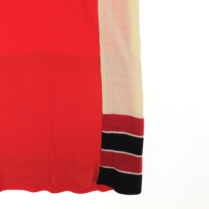 90'S PEARL IZUMI Half-Zip Short-Sleeve Cycling Shirt Made in Japan Women's M Vintage unknown red type Vintage Second Hand