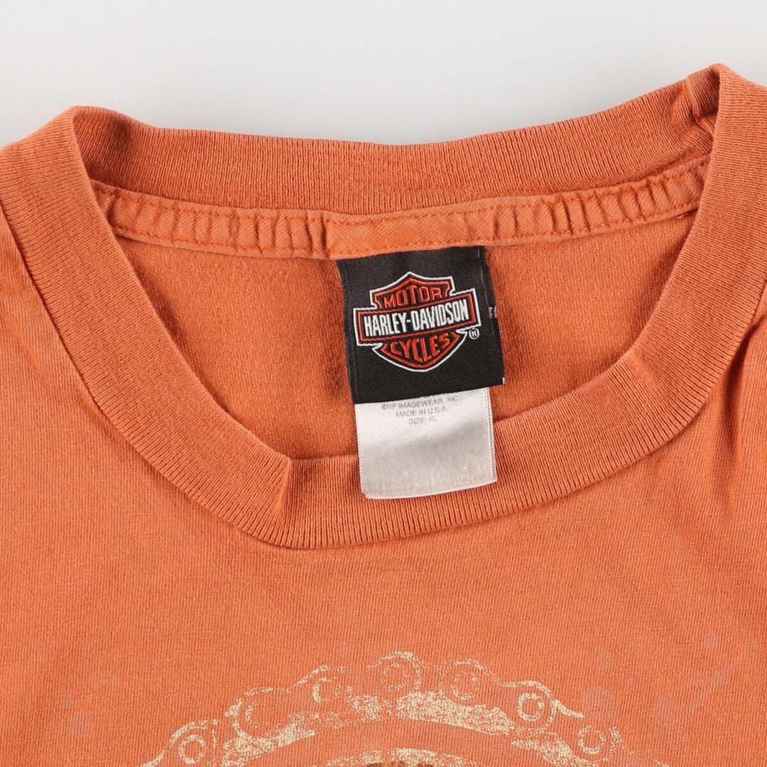 00'S Harley-Davidson Motorcycle Bike T-shirt Made in USA Men's XL /eaa457170