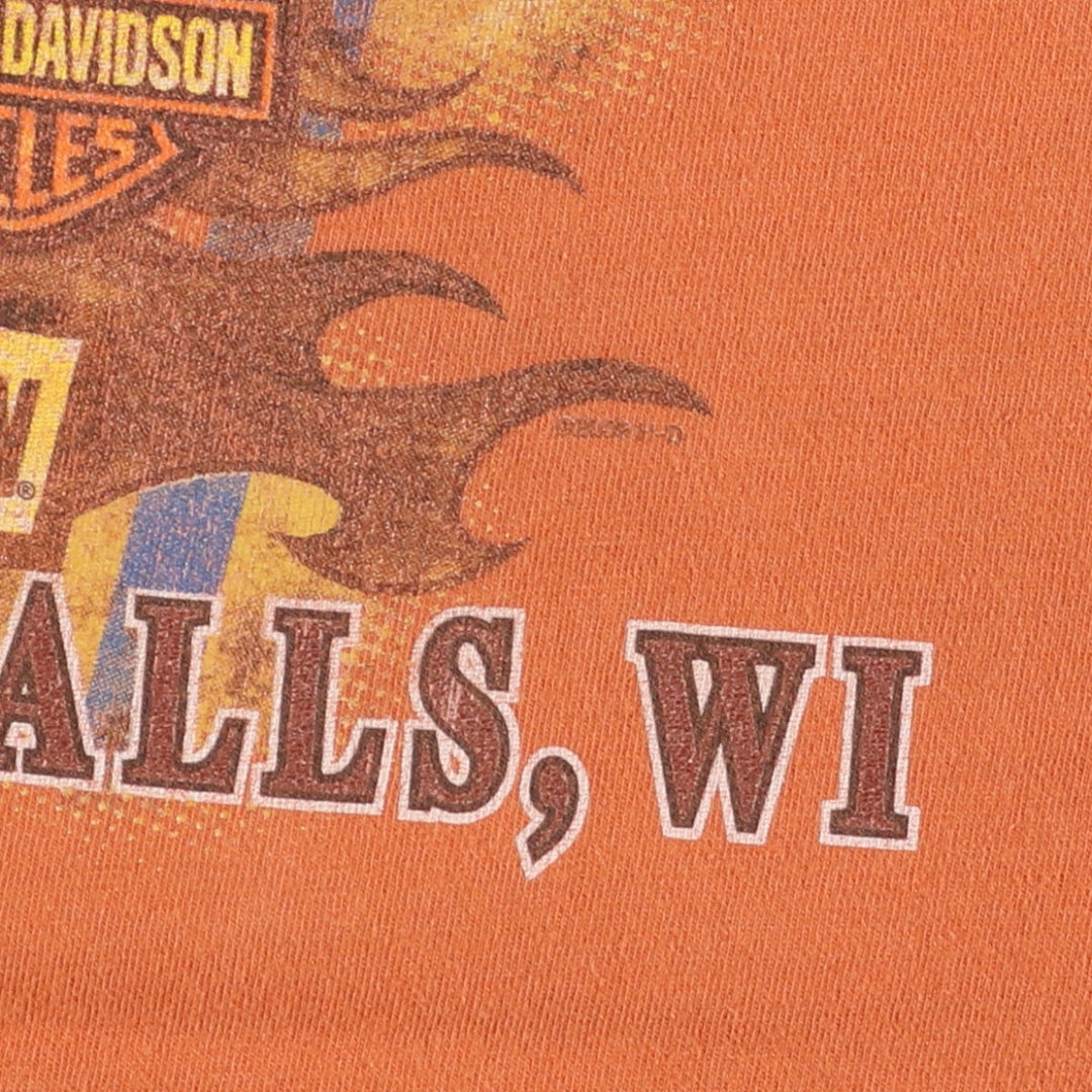 00'S Harley-Davidson Motorcycle Bike T-shirt Made in USA Men's XL /eaa457170