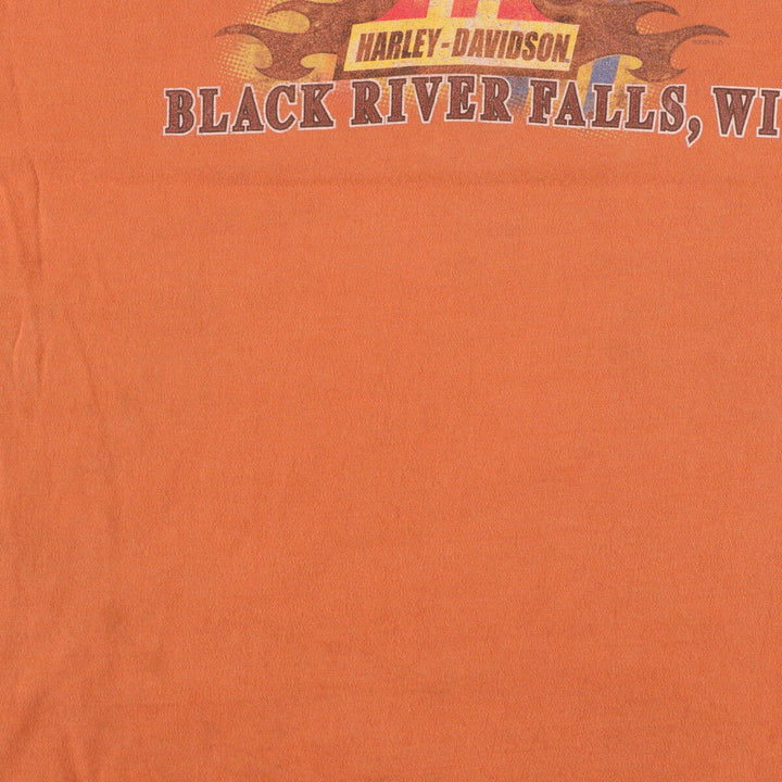 00'S Harley-Davidson Motorcycle Bike T-shirt Made in USA Men's XL /eaa457170