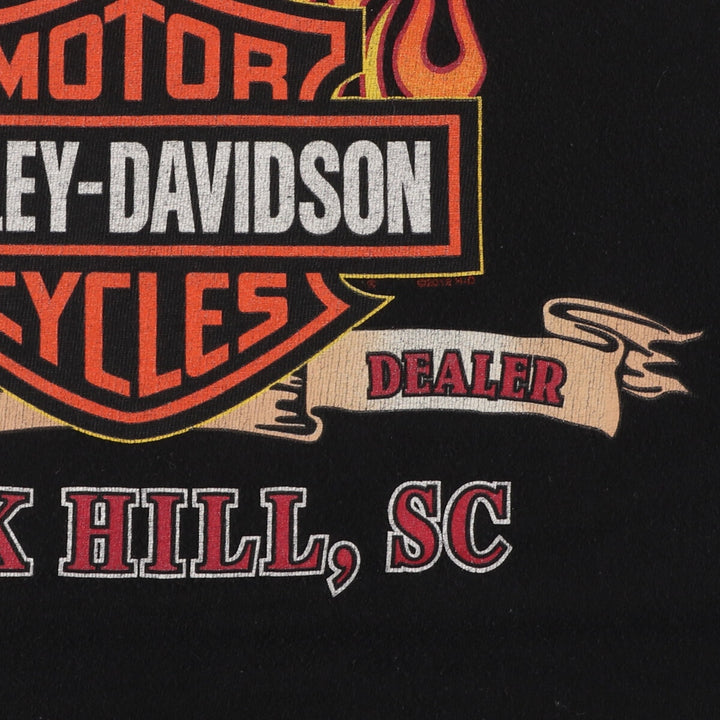 Harley-Davidson Pin-up Girl Motorcycle Bike T-shirt Men's XL /eaa457225