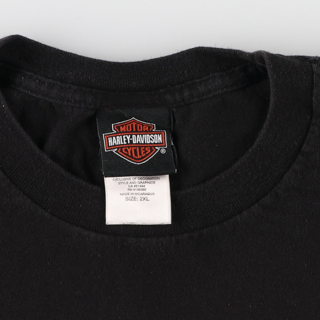 Harley-Davidson Motorcycle Bike T-shirt Men's XXL /eaa457227