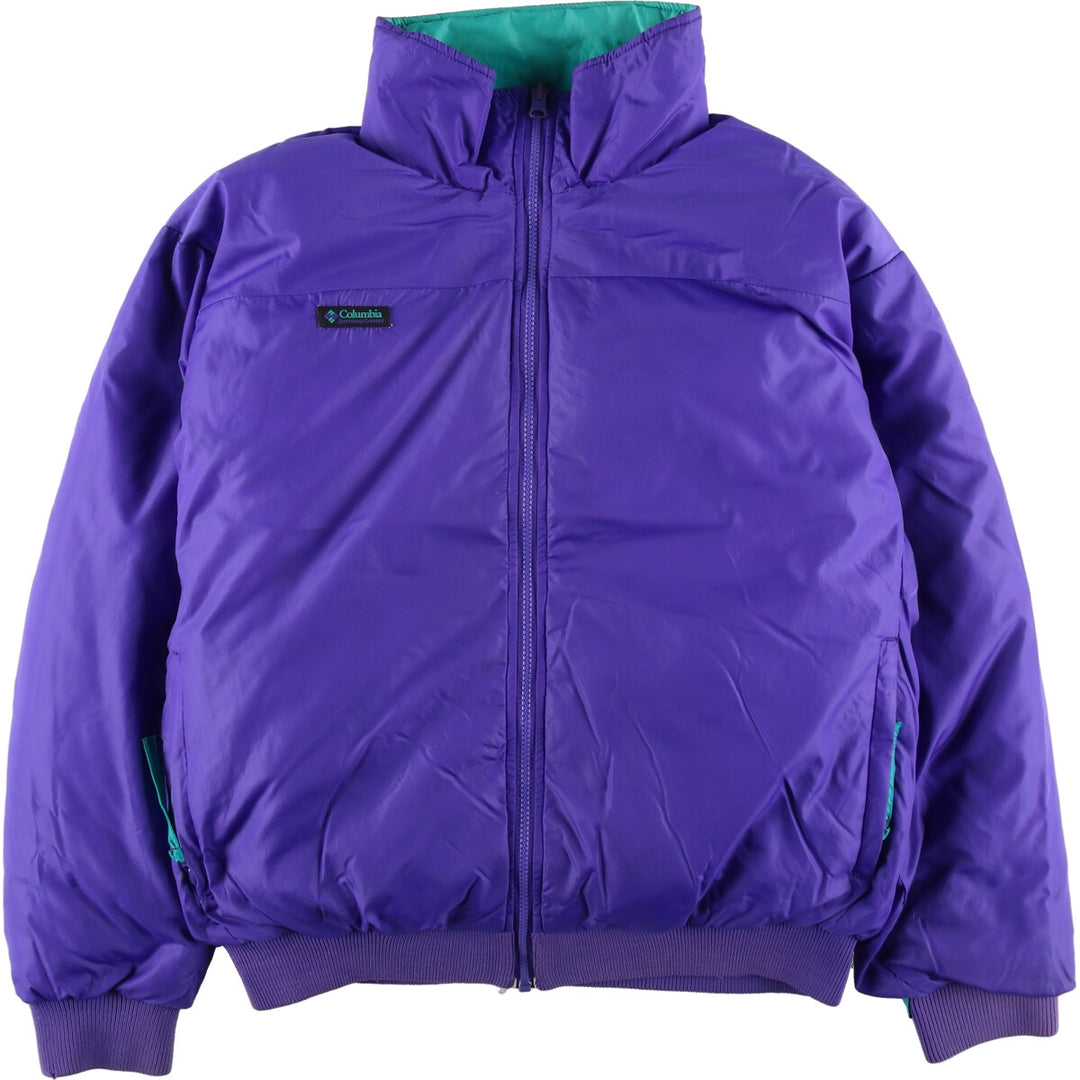 80'S Columbia White Tag Reversible Down Jacket Men's L Size Vintage /eaa457232