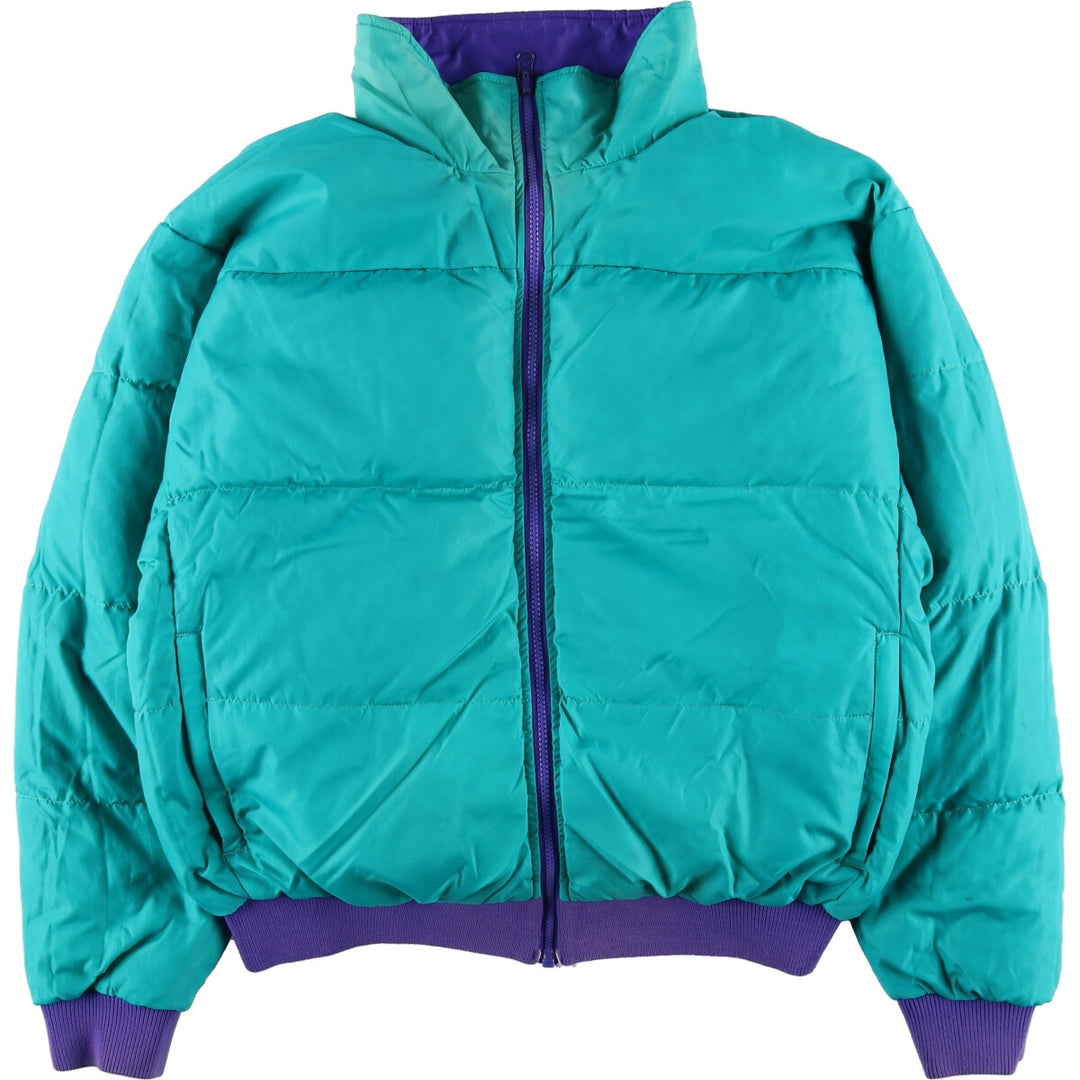 80'S Columbia White Tag Reversible Down Jacket Men's L Size Vintage /eaa457232