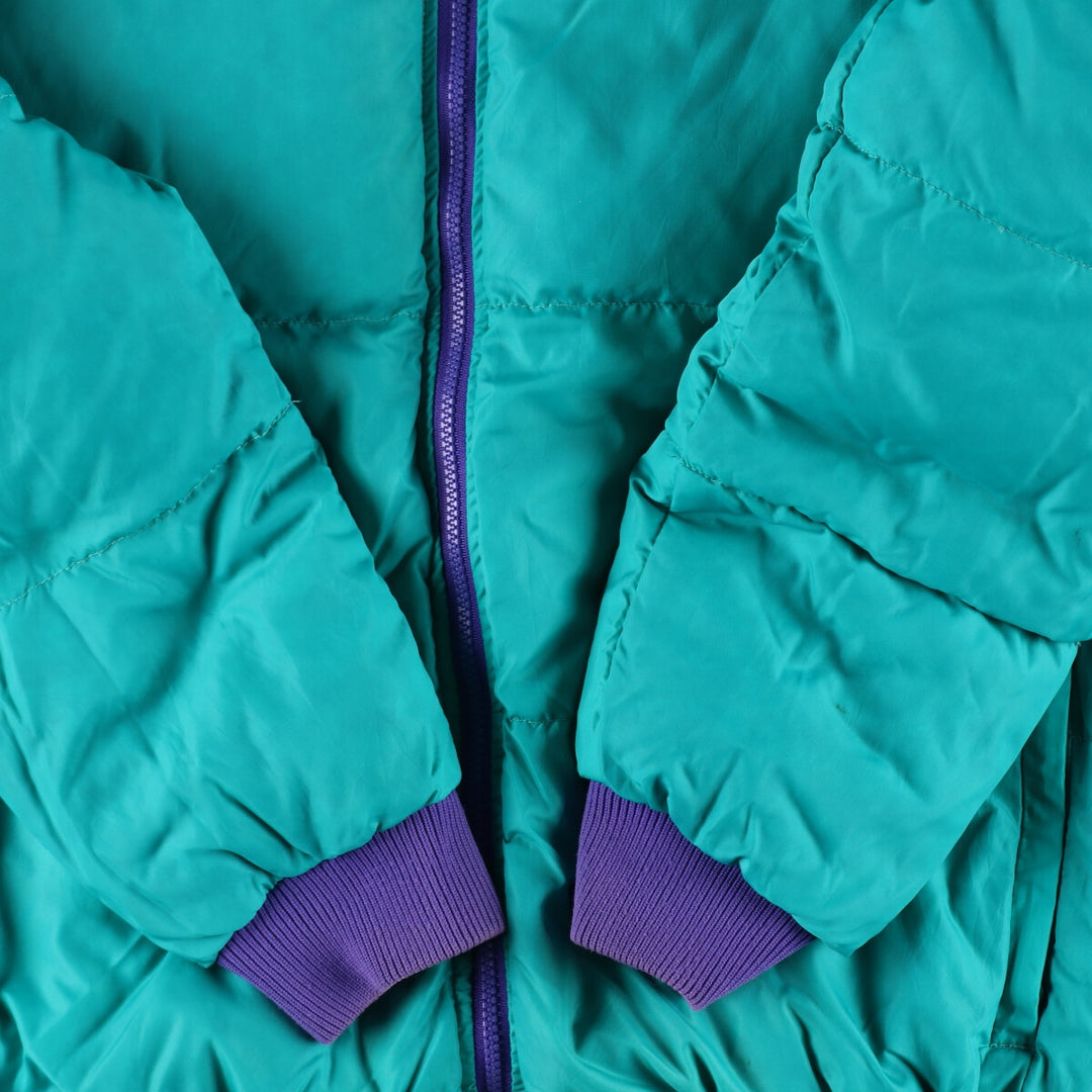 80'S Columbia White Tag Reversible Down Jacket Men's L Size Vintage /eaa457232