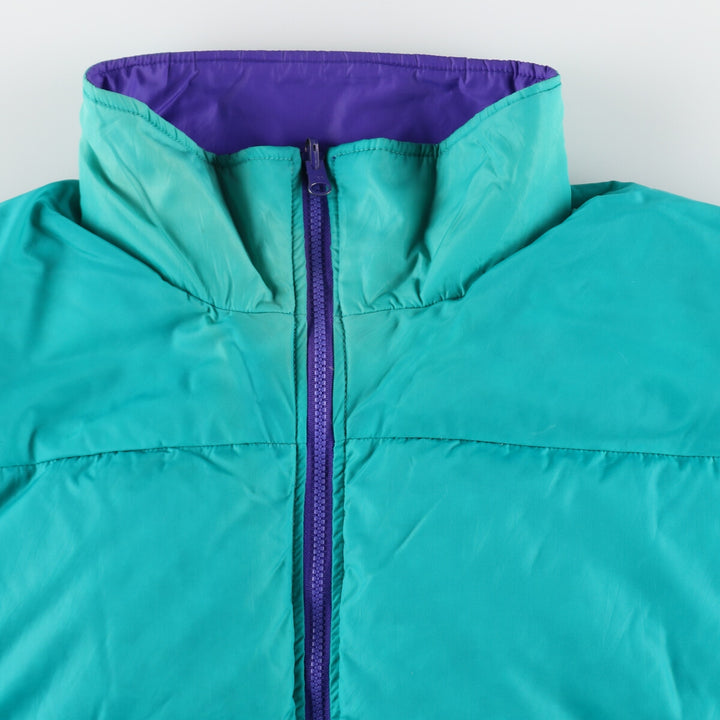 80'S Columbia White Tag Reversible Down Jacket Men's L Size Vintage /eaa457232