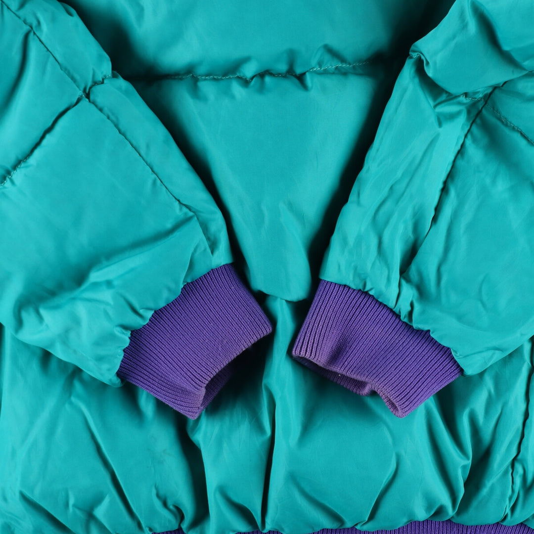 80'S Columbia White Tag Reversible Down Jacket Men's L Size Vintage /eaa457232