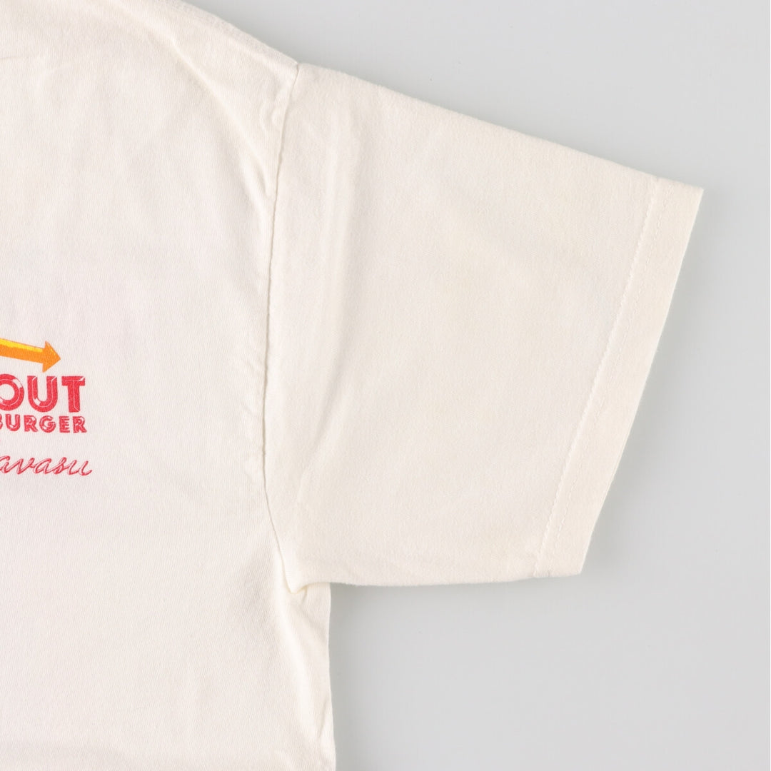 Hanes IN-N-OUT BURGER Back Print Advertising T-Shirt Men's M Size / eaa457265