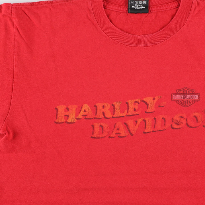 00'S Harley-Davidson Motorcycle Bike T-shirt Men's L /eaa457294