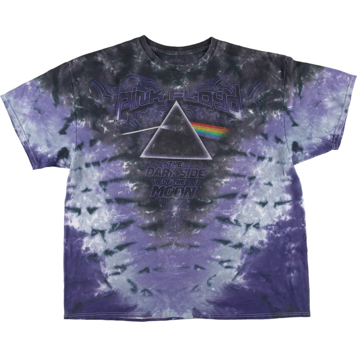 PINK FLOYD Pink Floyd Tie-dye Pattern Band T-shirt Band T Men's XL /eaa457314