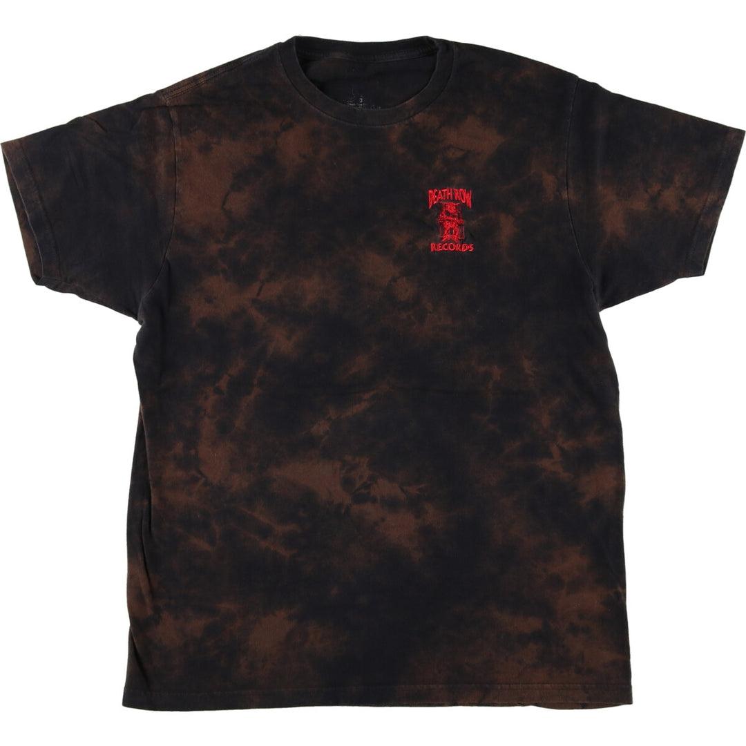 DEATHROW RECORDS Bleached Rap T-Shirt Rap T Men's L /eaa457319