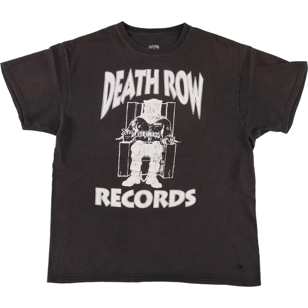 DEATHROW RECORDS Rap T-shirt Rap T Men's L /eaa457320