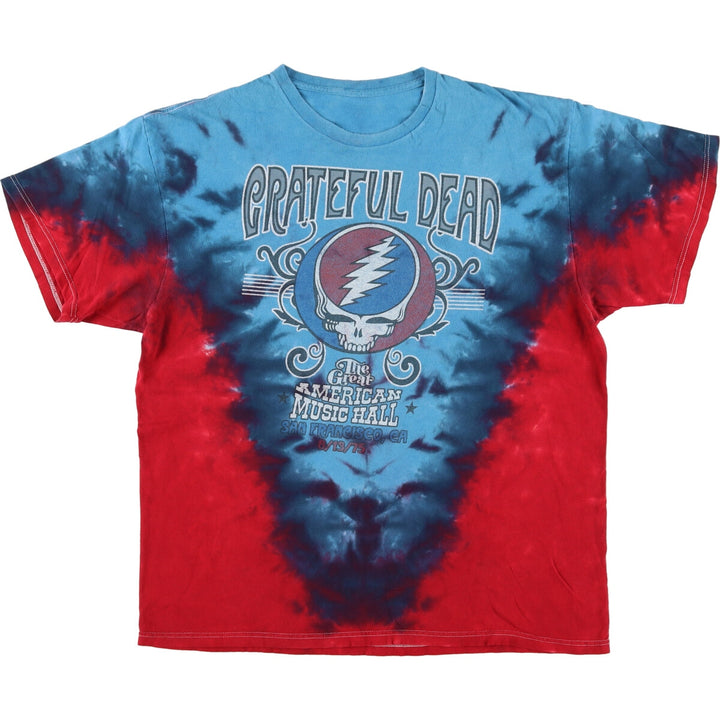 GRATEFUL DEAD Grateful Dead Tie-dye Pattern Band T-shirt Band Tee Men's XL /eaa457324