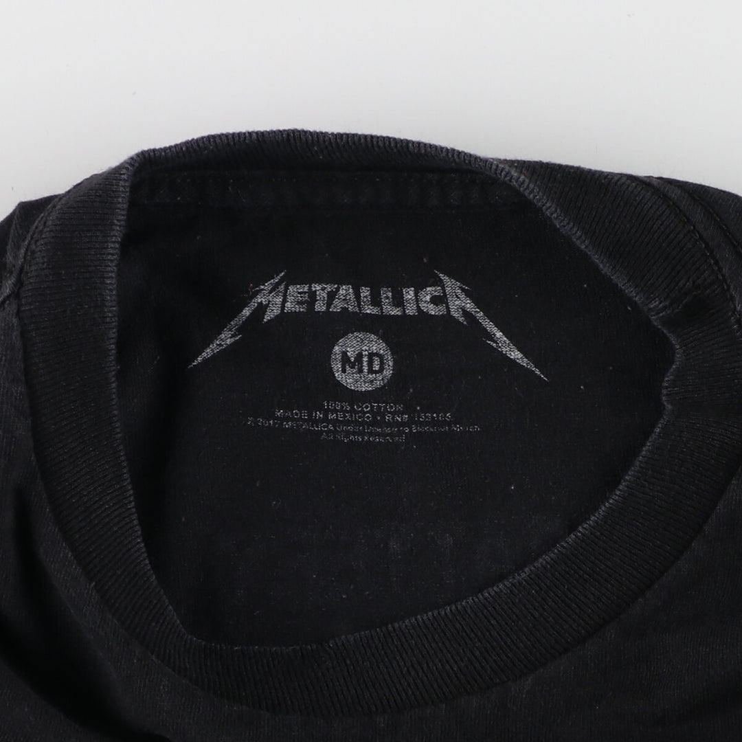 METALLICA Metallica Band T-shirt Band T Men's M /eaa457328