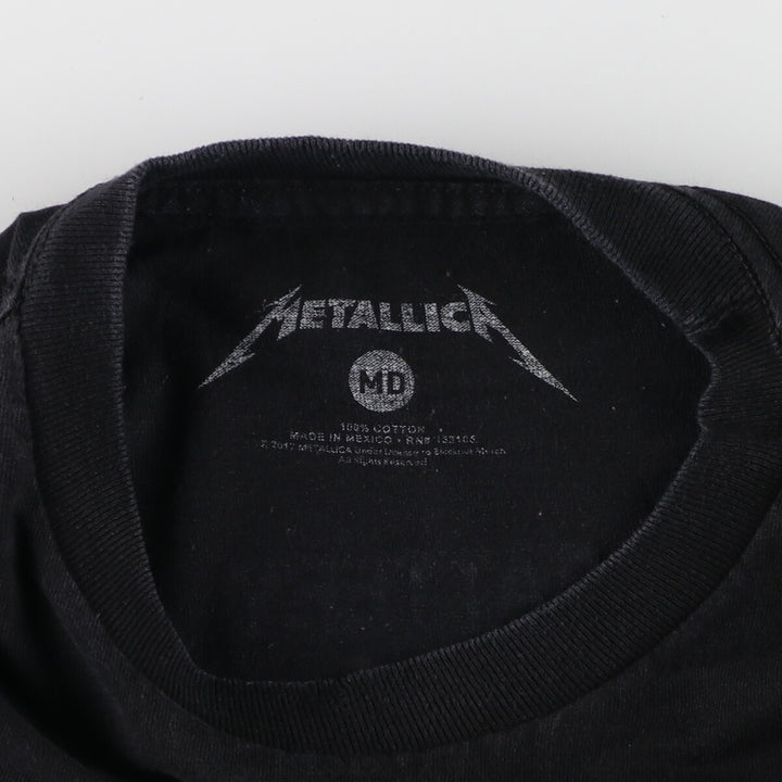 METALLICA Metallica Band T-shirt Band T Men's M /eaa457328