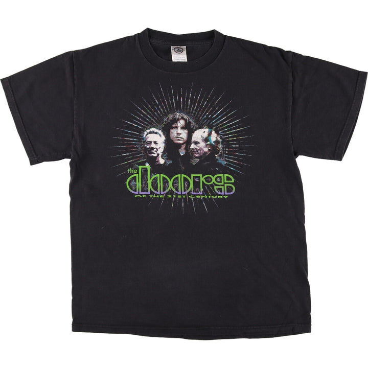 00's THE DOORS Band T-shirt, Made in USA, Men's M /eaa457339