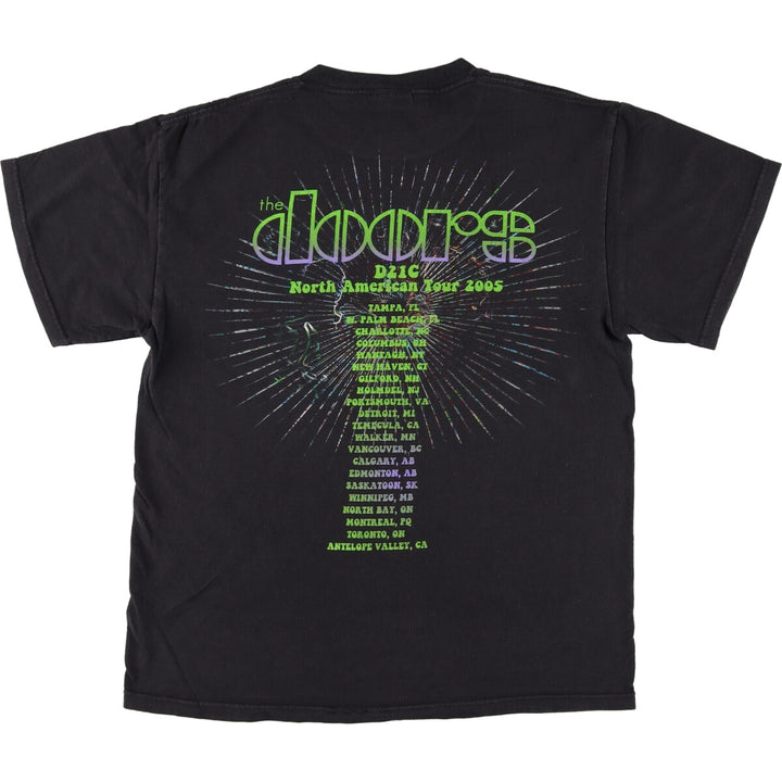 00's THE DOORS Band T-shirt, Made in USA, Men's M /eaa457339