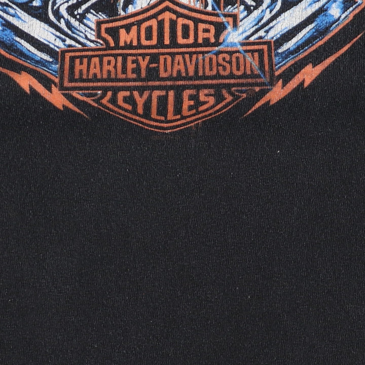 Harley-Davidson Skull Pattern Motorcycle Bike T-shirt Men's XL /eaa457388