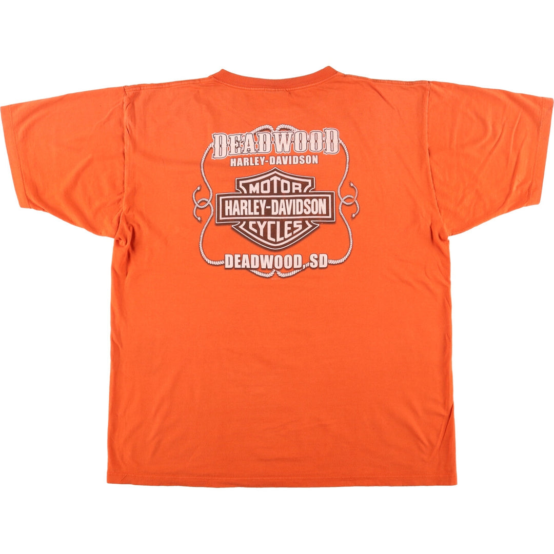 Harley-Davidson Back Print Motorcycle Bike T-Shirt Men's XXL /eaa457392