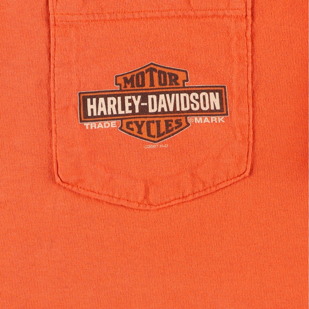 Harley-Davidson Back Print Motorcycle Bike T-Shirt Men's XXL /eaa457392