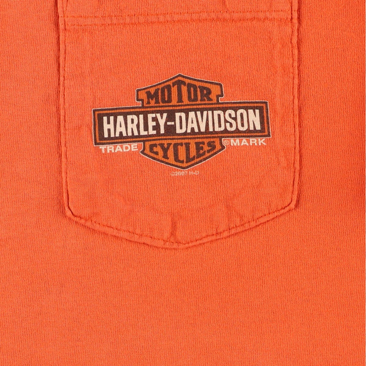 Harley-Davidson Back Print Motorcycle Bike T-Shirt Men's XXL /eaa457392