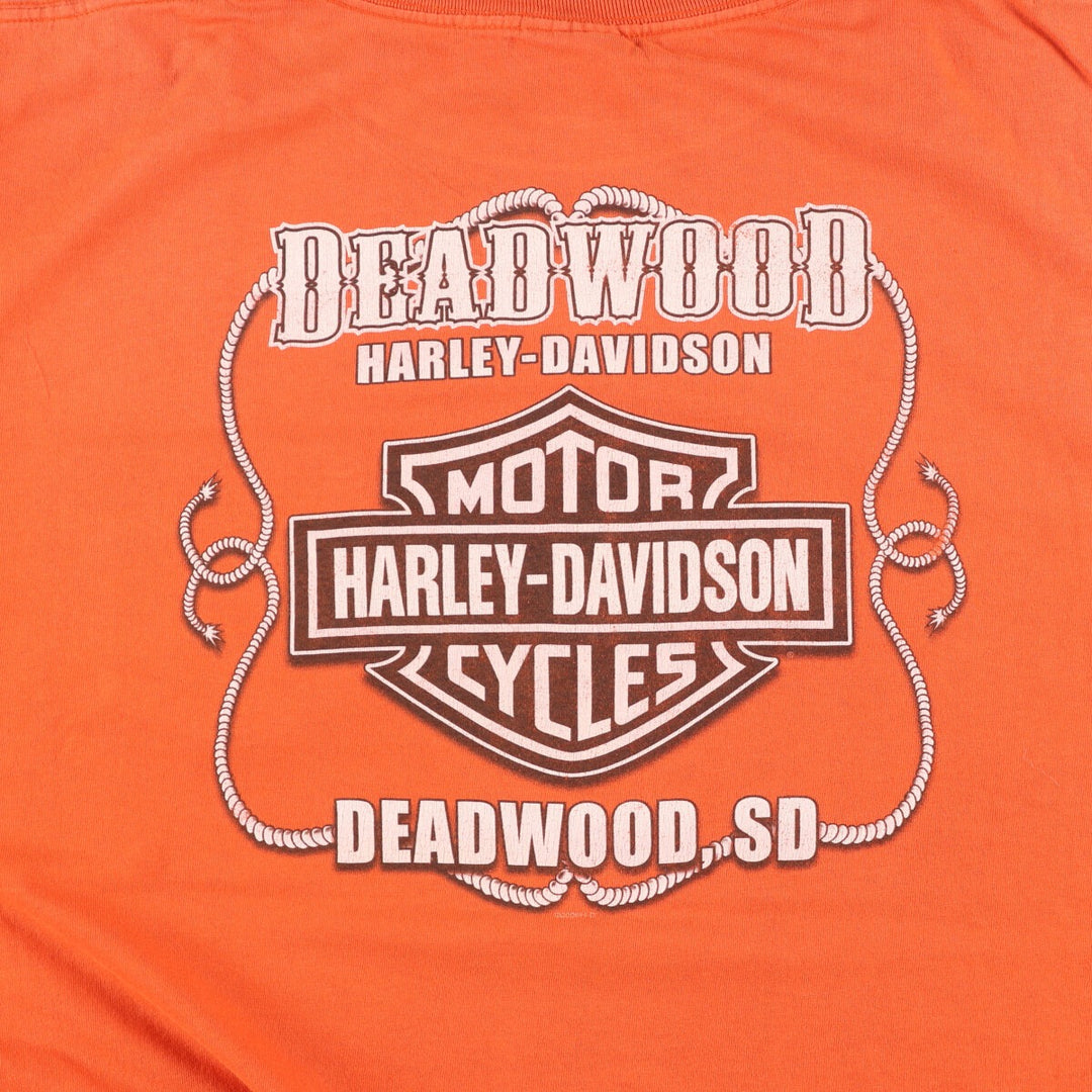 Harley-Davidson Back Print Motorcycle Bike T-Shirt Men's XXL /eaa457392