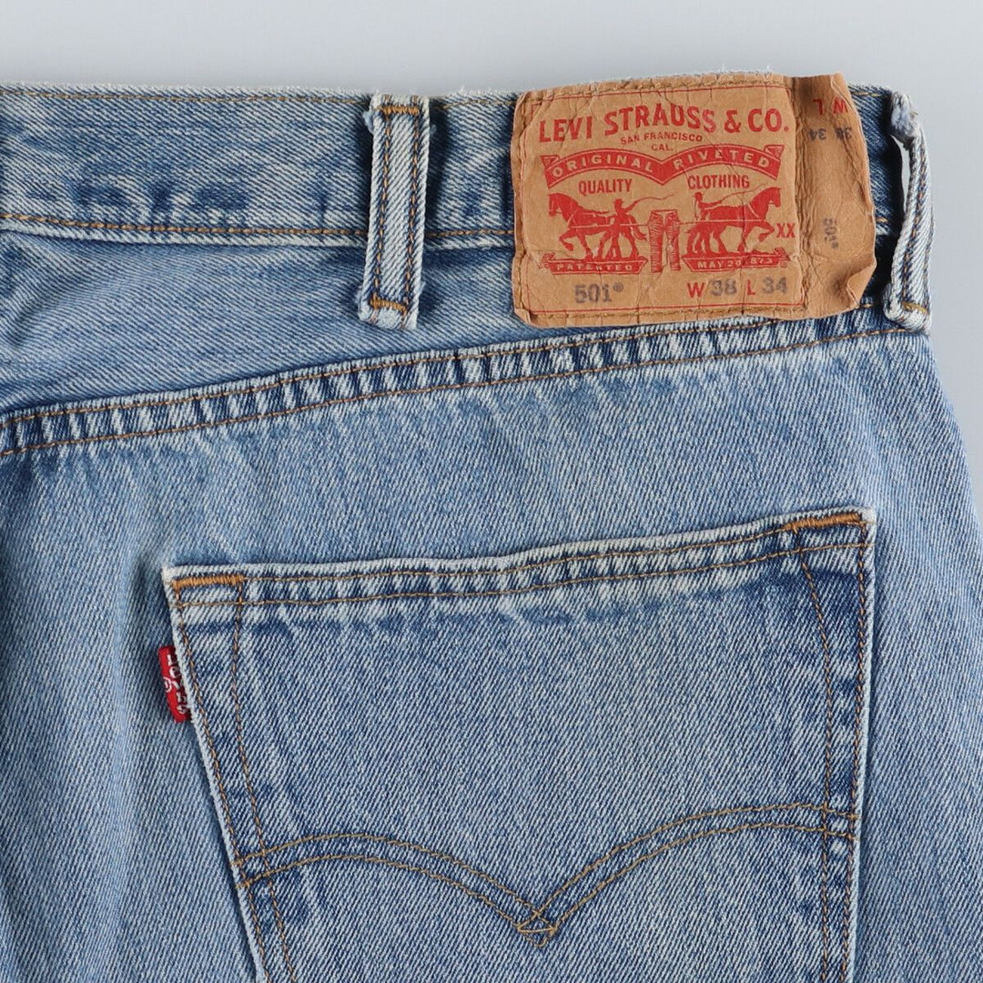 Levi's 501 straight denim pants for men w37 / eaa457435