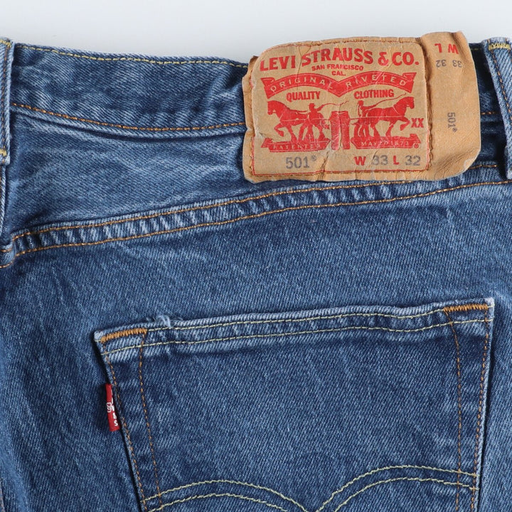 Levi's 501 straight denim pants for men w33 / eaa457436