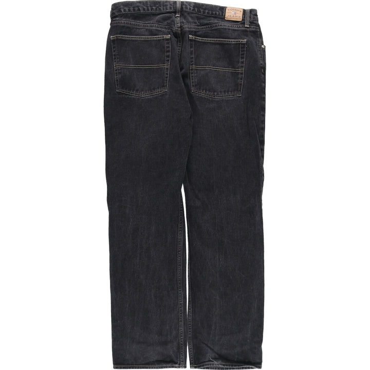 Tommy Hilfiger TOMMY HILFIGER JEANS Black denim straight denim pants men's w38 / eaa457441