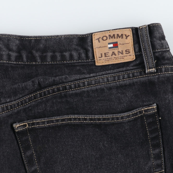 Tommy Hilfiger TOMMY HILFIGER JEANS Black denim straight denim pants men's w38 / eaa457441