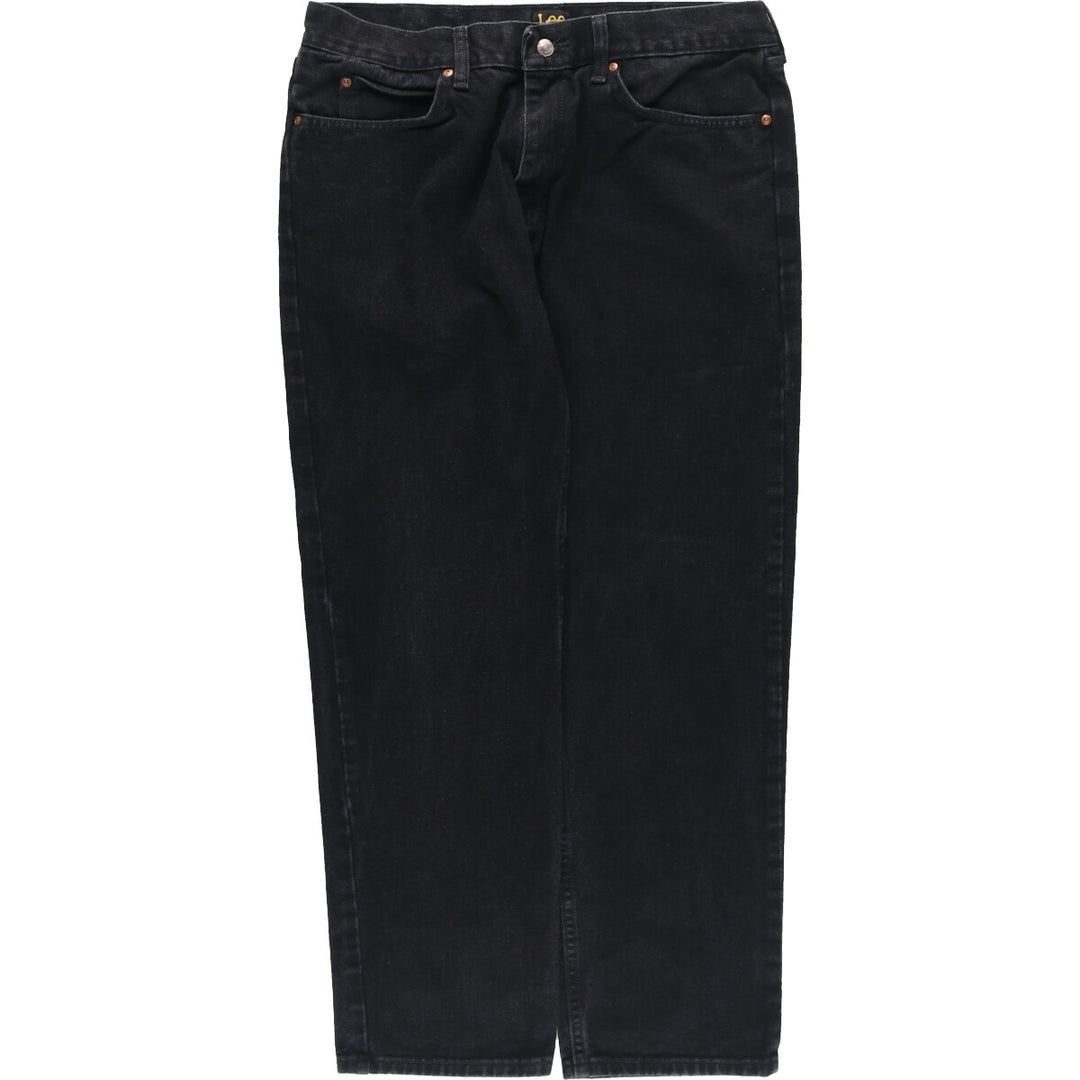 Lee REGULAR FIT Black Denim Straight Denim Pants Men's w36 /eaa457443
