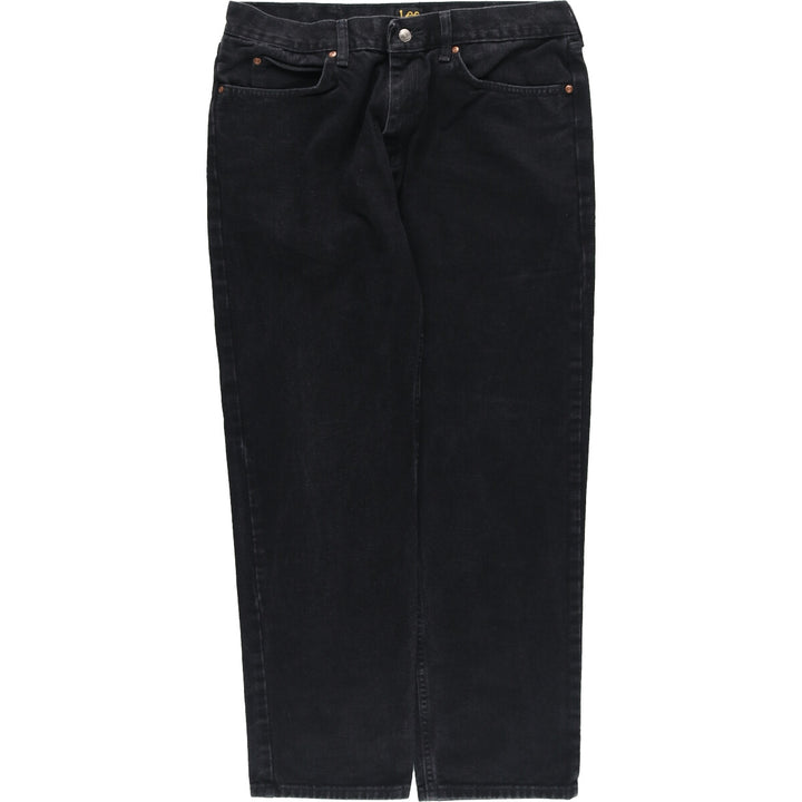 Lee REGULAR FIT Black Denim Straight Denim Pants Men's w36 /eaa457443