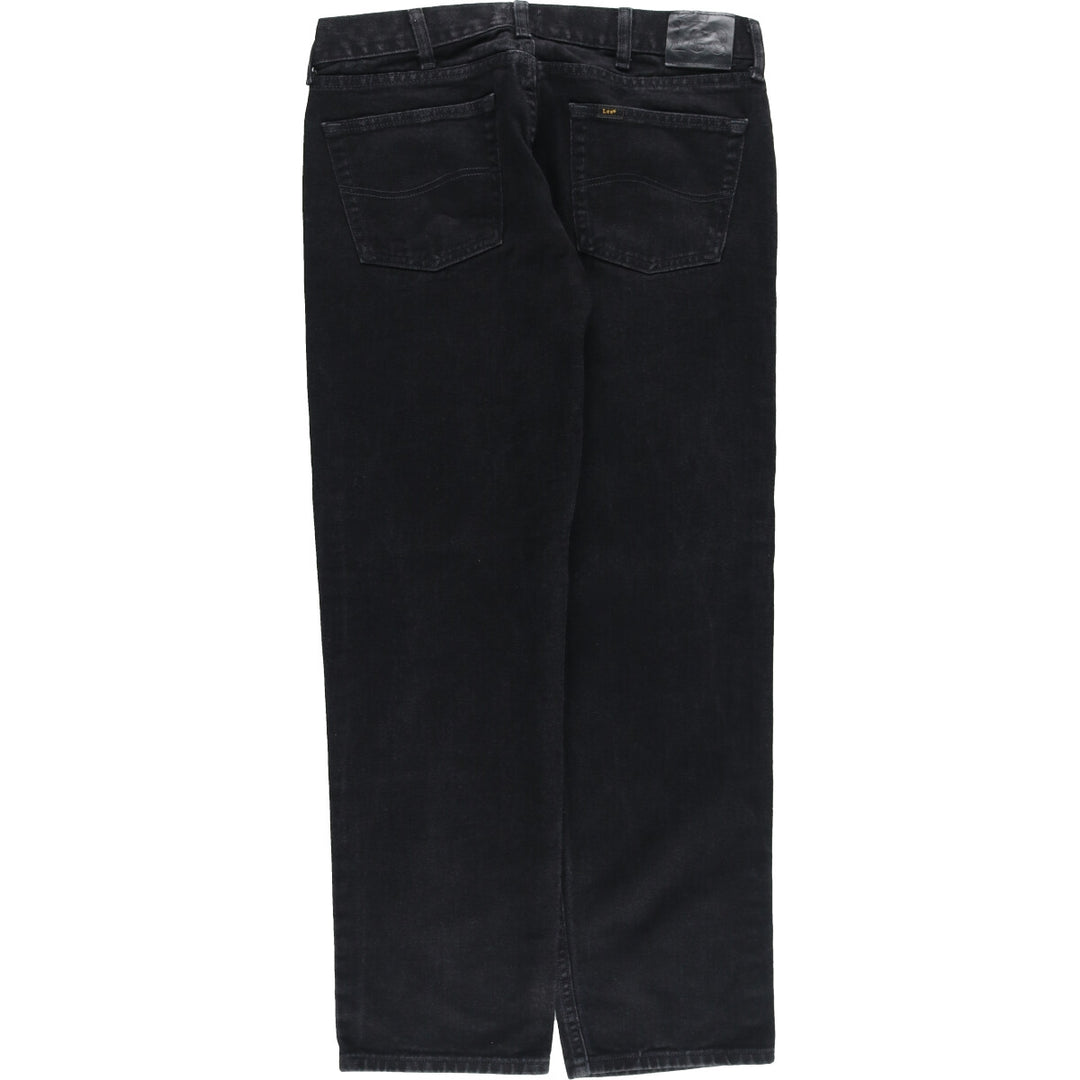 Lee REGULAR FIT Black Denim Straight Denim Pants Men's w36 /eaa457443