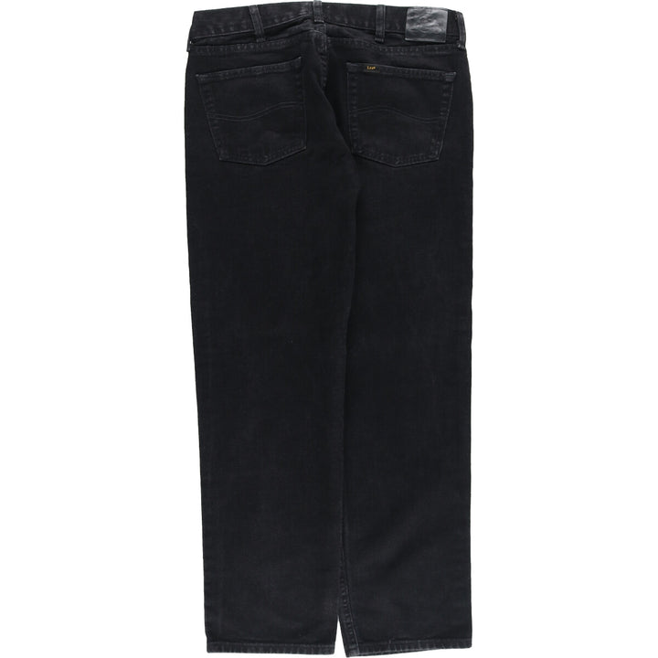 Lee REGULAR FIT Black Denim Straight Denim Pants Men's w36 /eaa457443