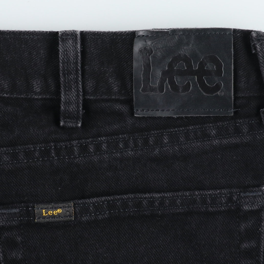 Lee REGULAR FIT Black Denim Straight Denim Pants Men's w36 /eaa457443