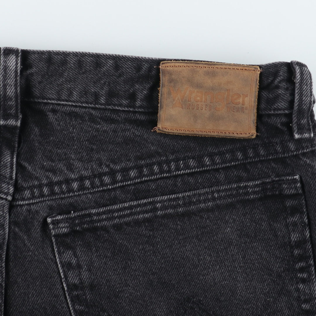 Wrangler Black Denim Tapered Denim Pants Men's W32 / eaa457444